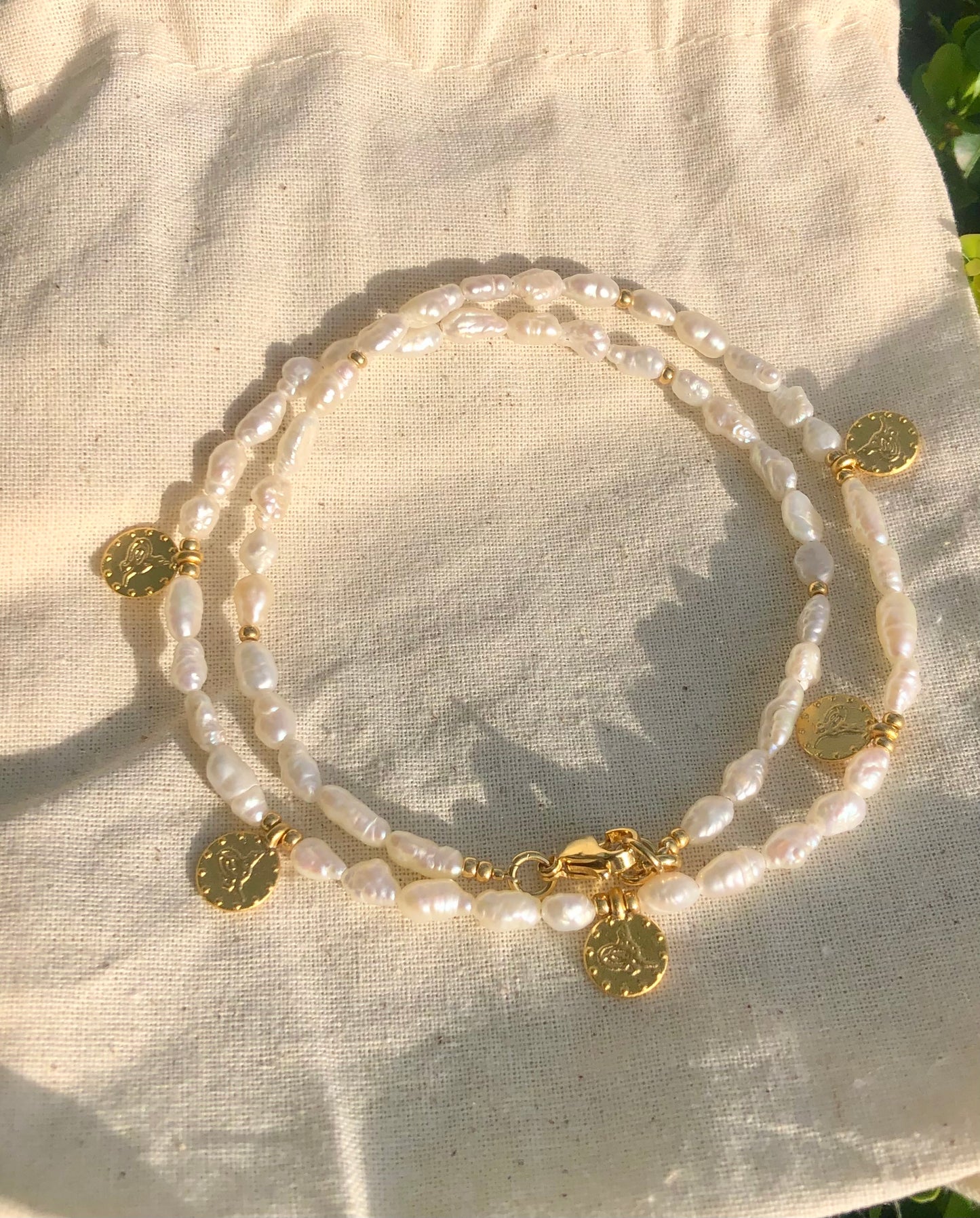 The Roma Necklace - Pearl