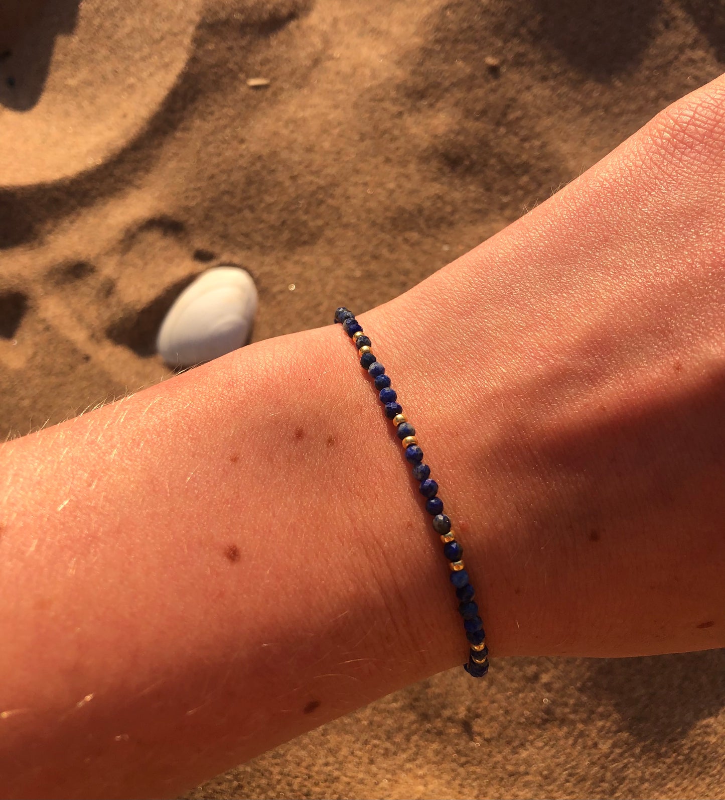 The Capri Bracelet - Lapis Lazuli