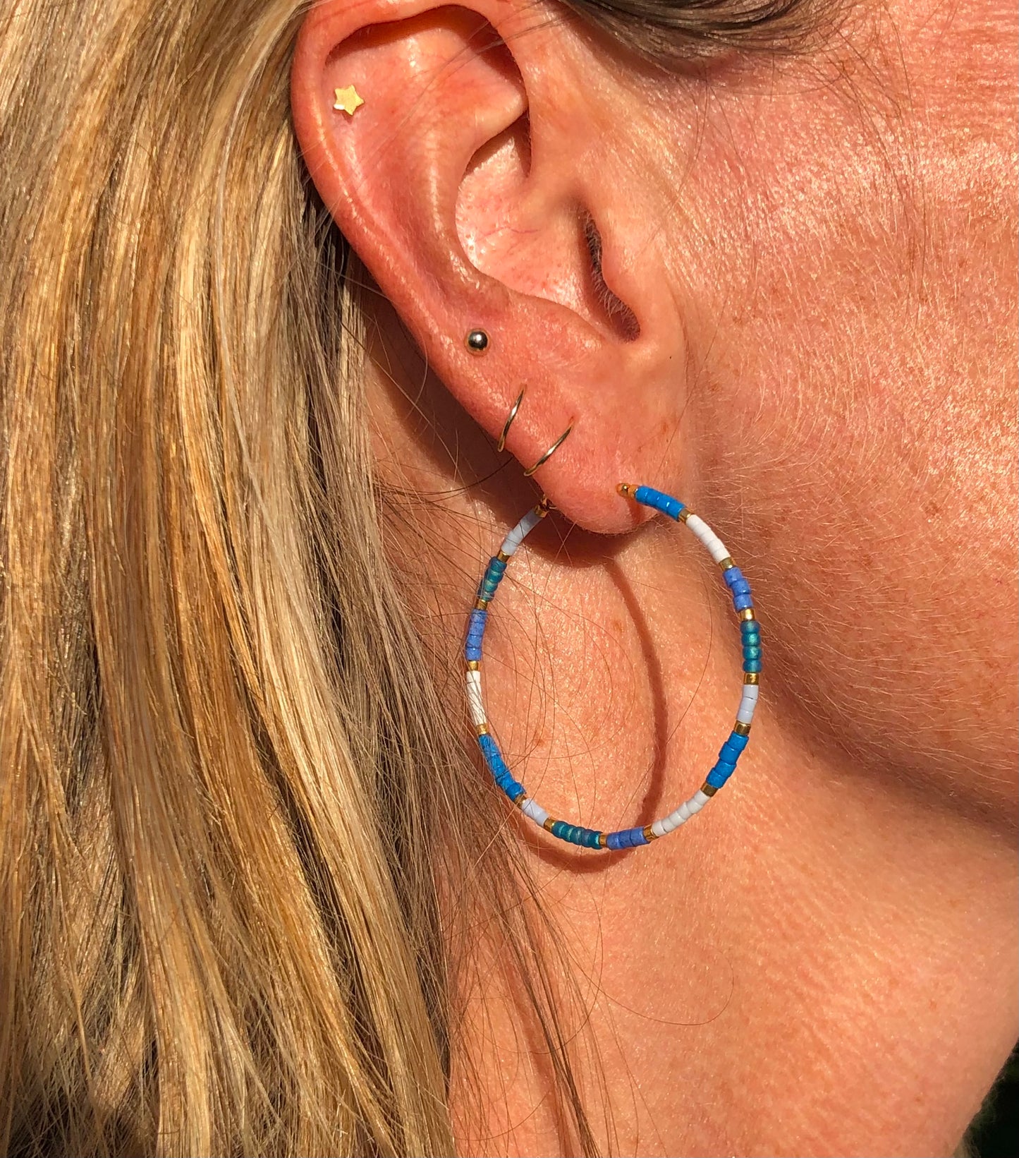The Paros Earring Hoops