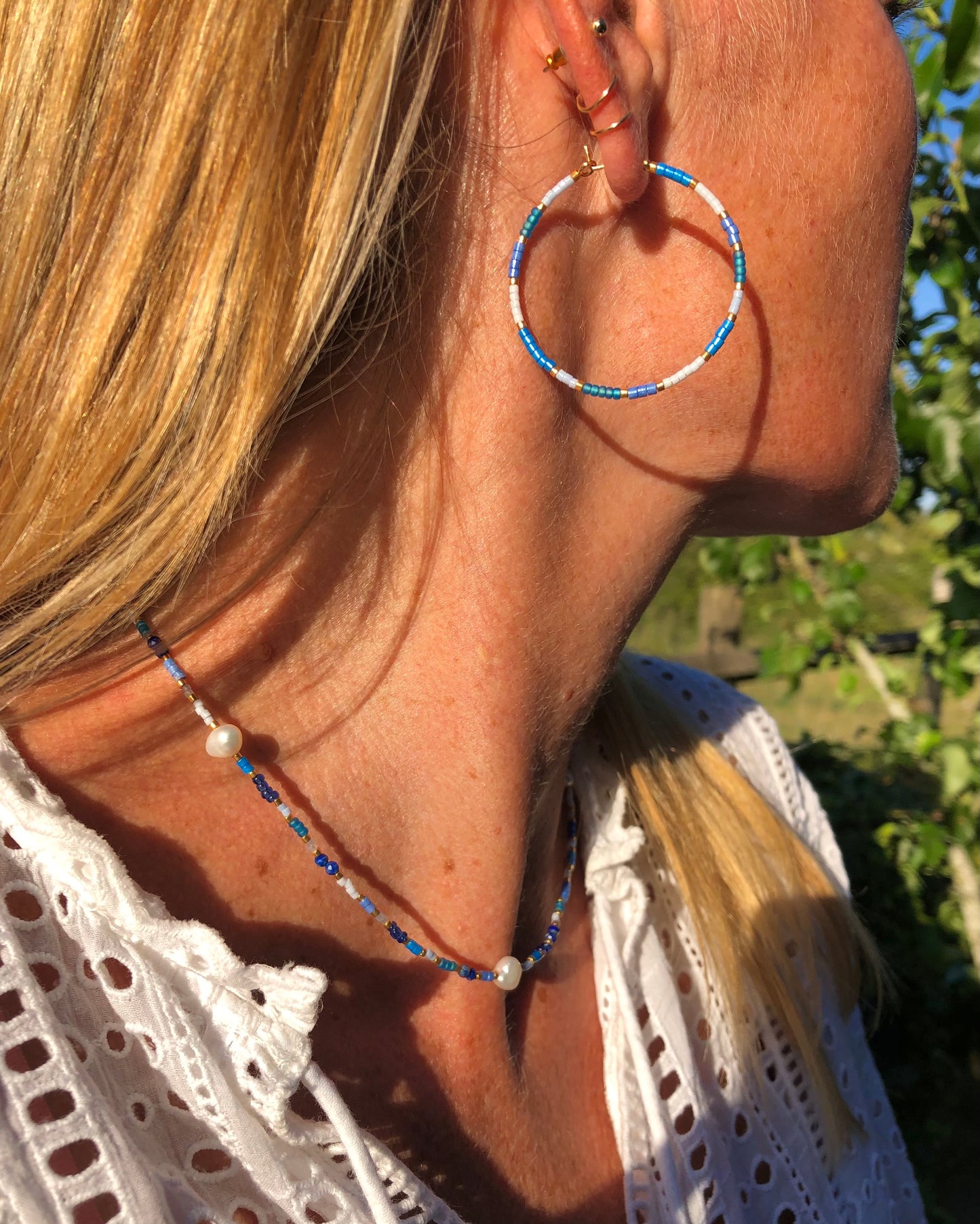 The Paros Earring Hoops