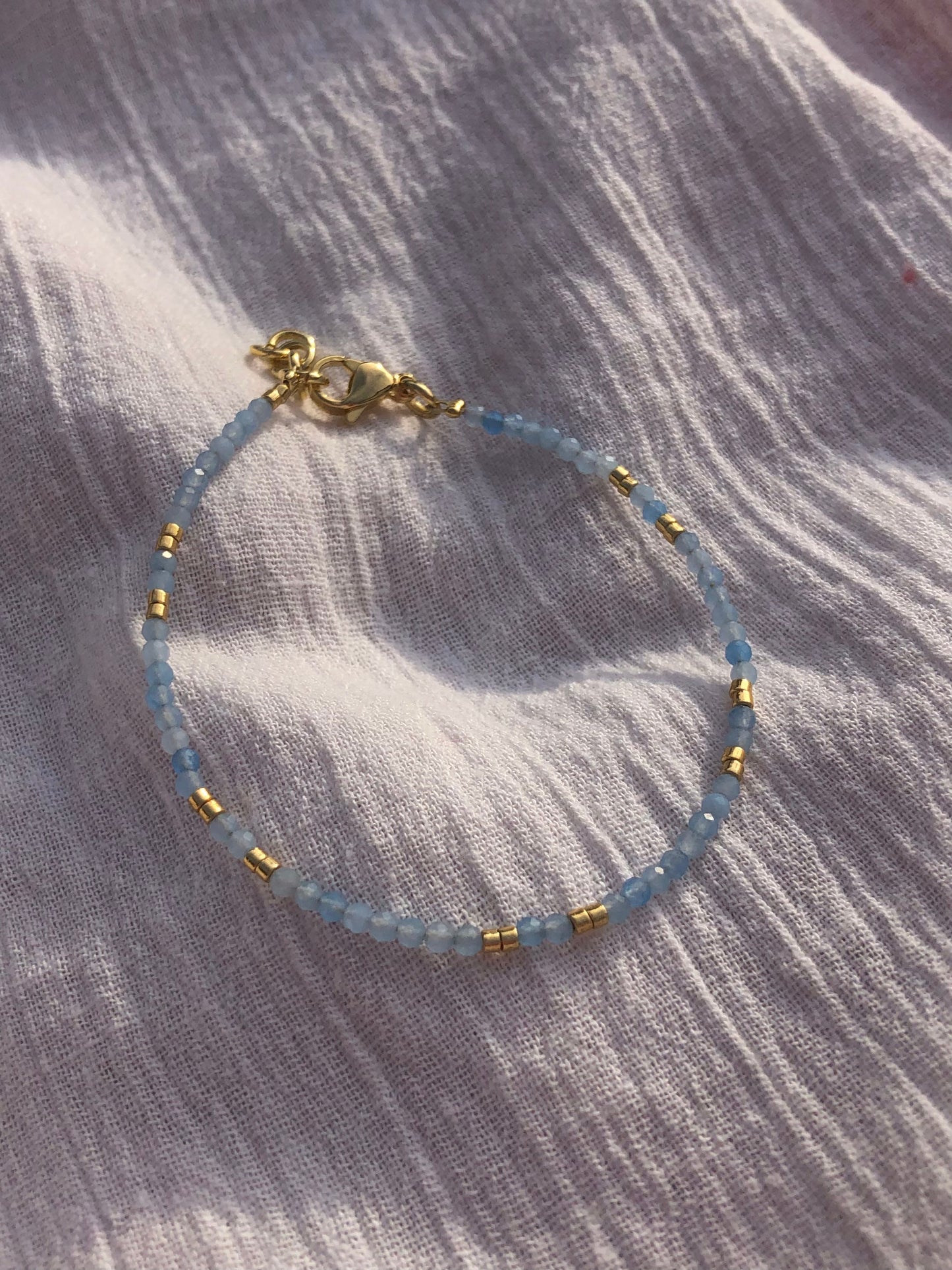 The Capri Bracelet - Aquamarine