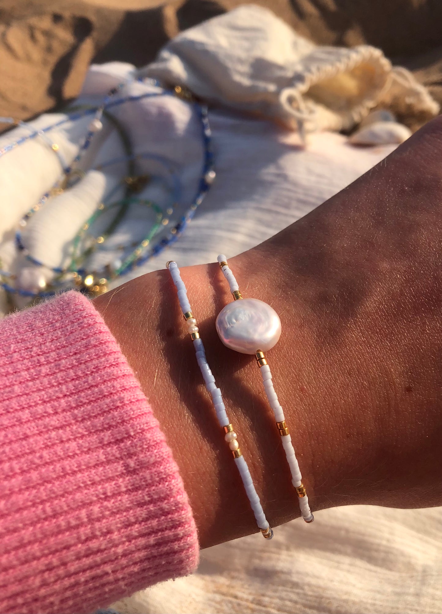 The Santorini Bracelet Set